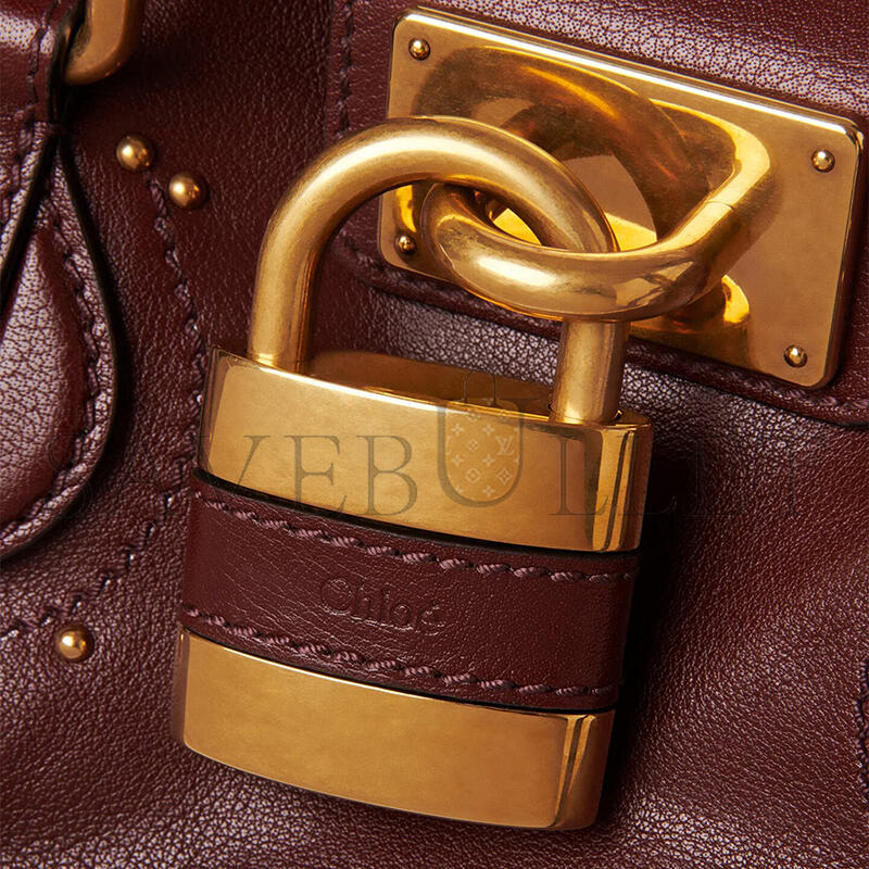Ch10É paddington bag in grained leather ch25ws802p7527m (36*18*18cm)